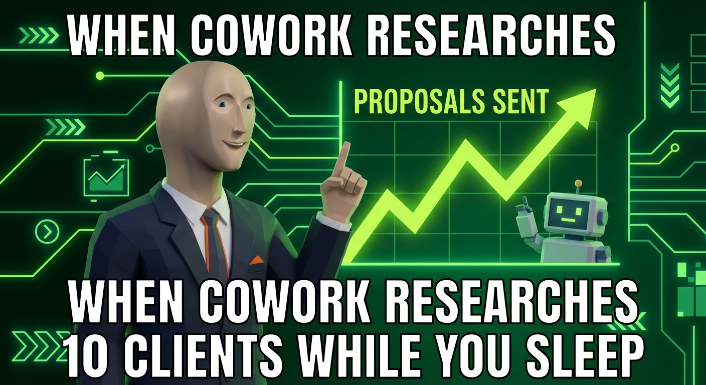 Stonks - When AI handles your client research
