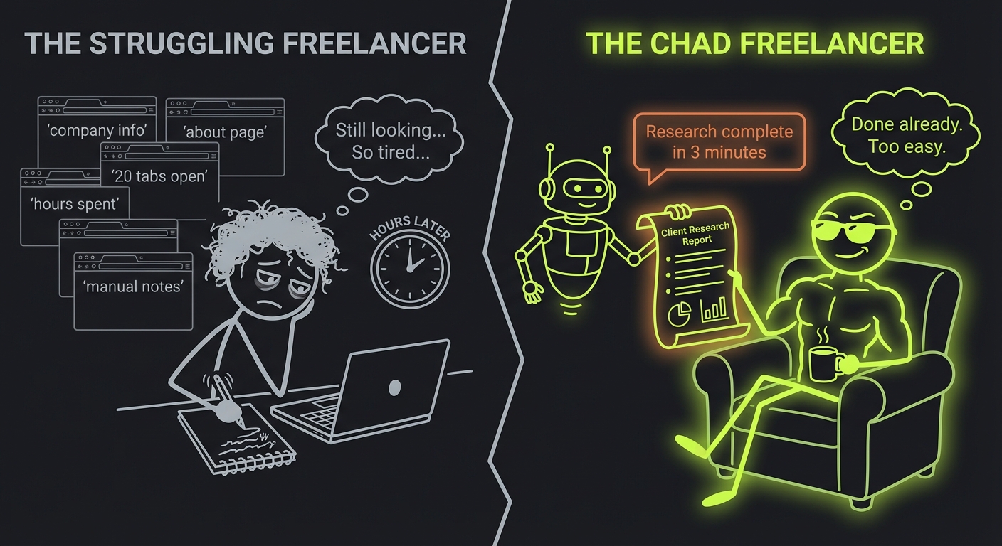 Manual vs AI-Powered Freelancer