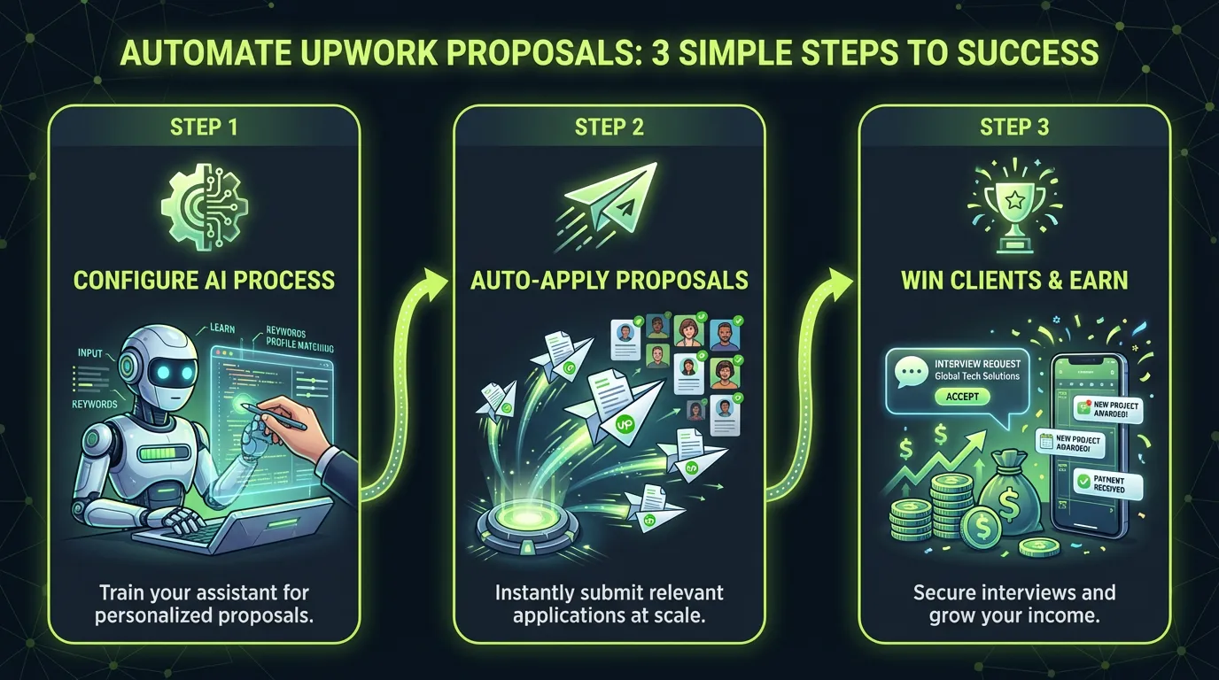 3-Step Process to Automate Upwork Proposals