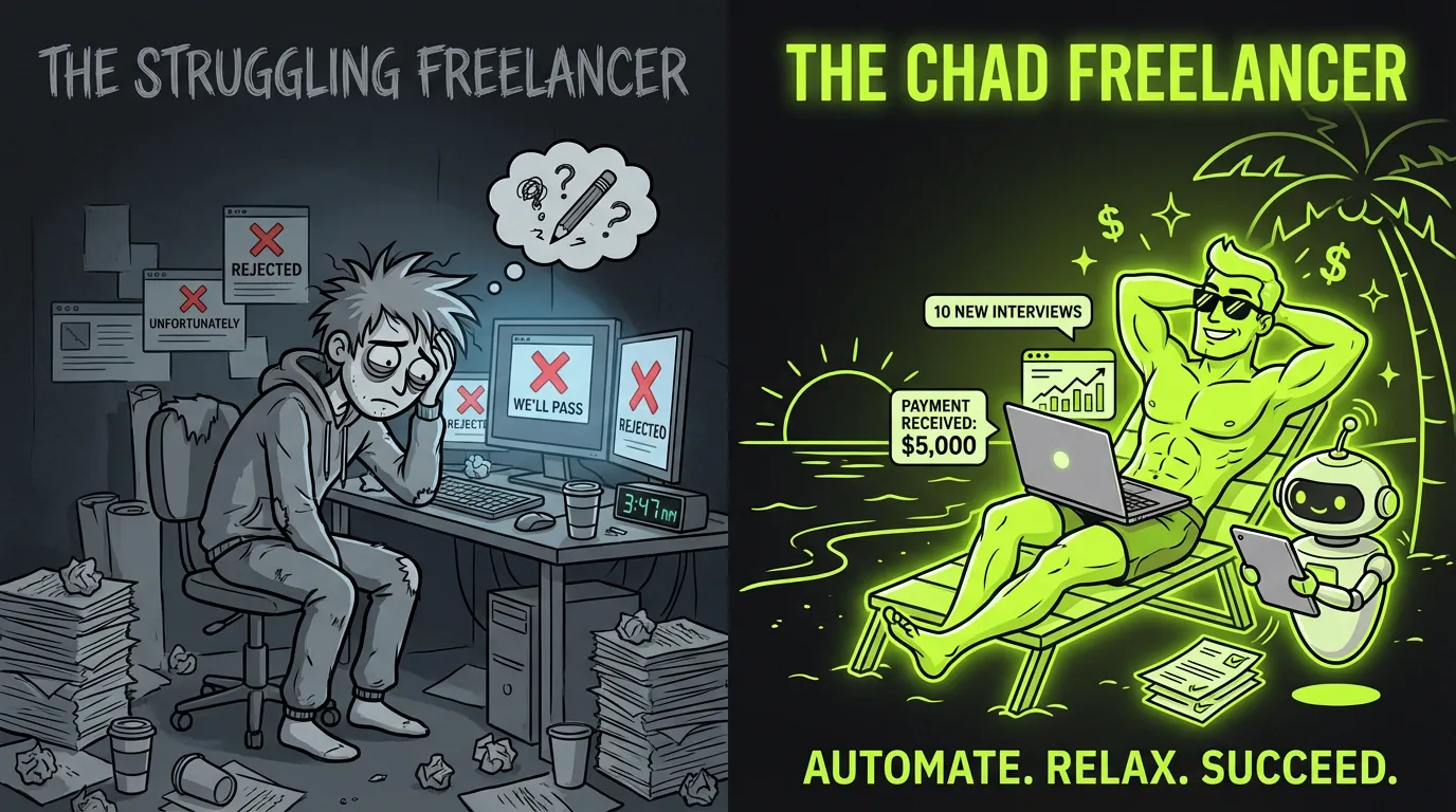 Manual vs AI-Powered Freelancer